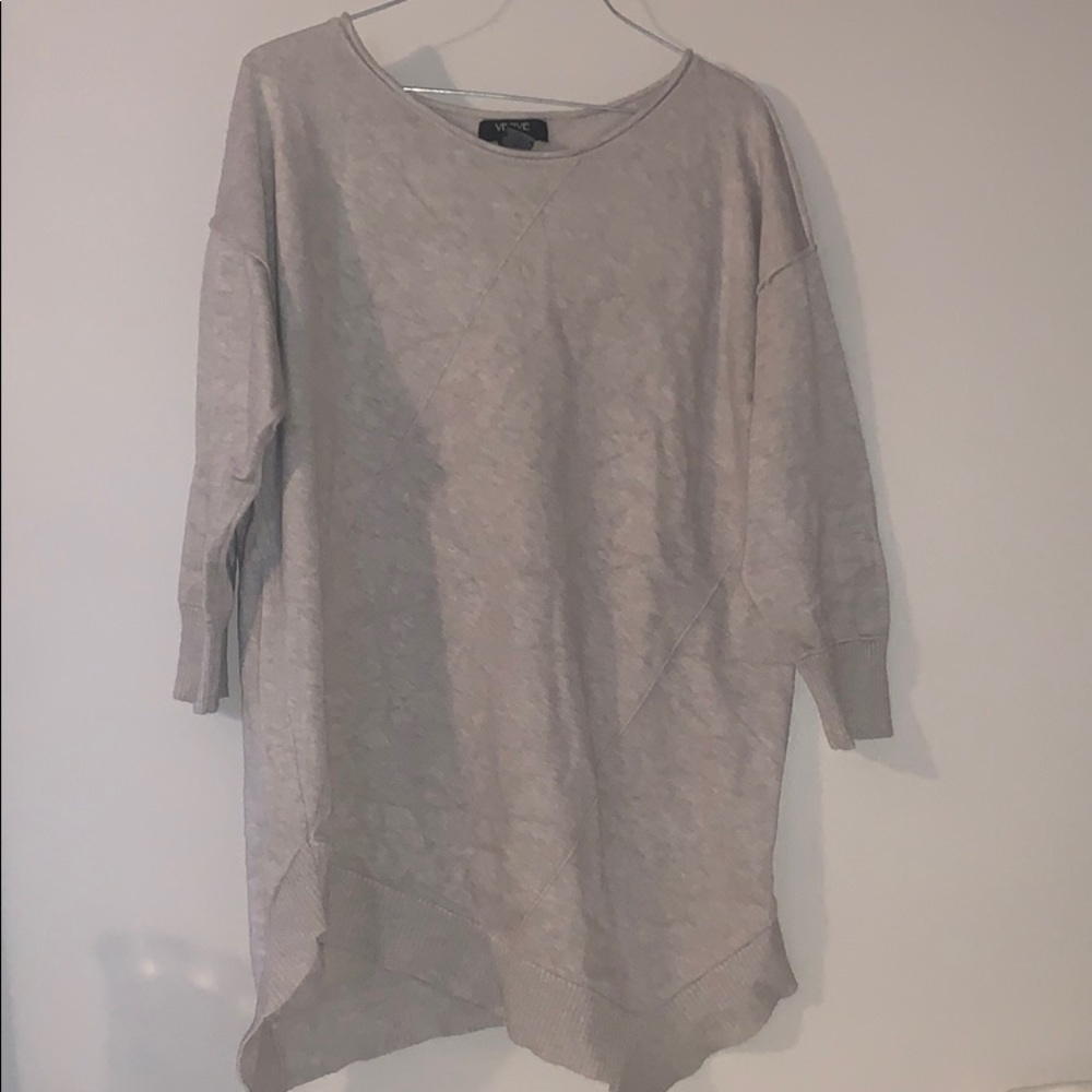 Cream sweater